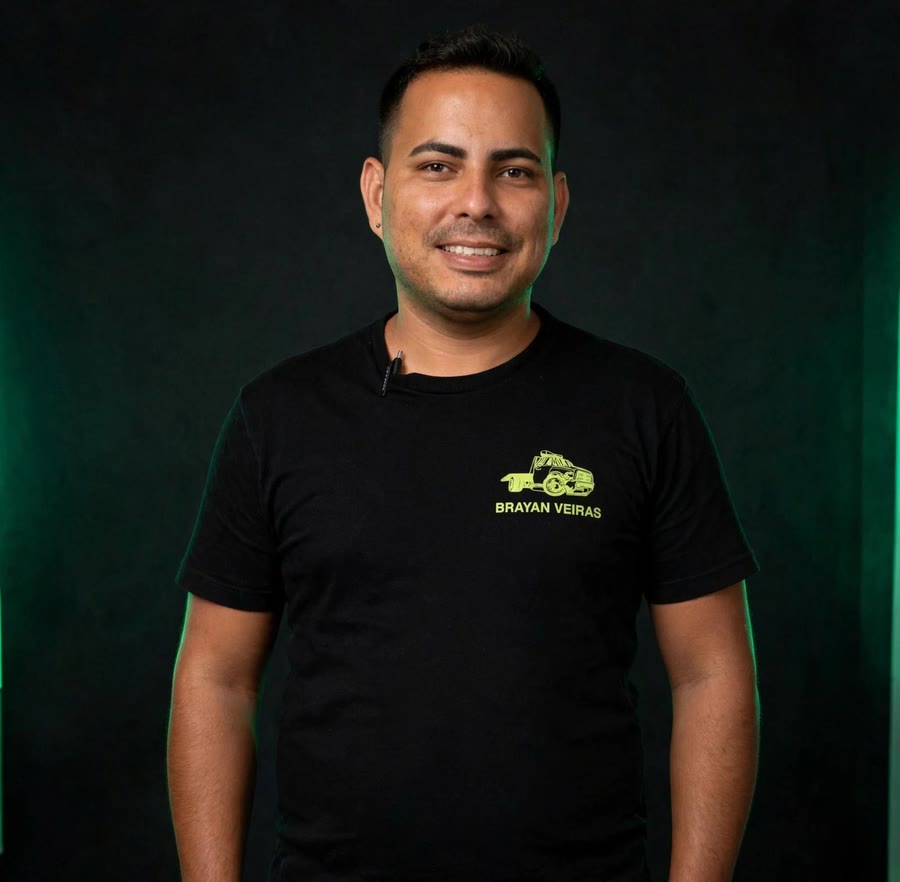 Brayan Veiras, owner and operator of Brayan Towing LLC